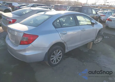 2012 Honda Civic Ex из США, поврежденный, VIN 19XFB2F87CE010386